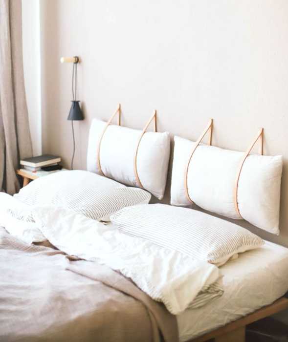 Pillow headboard alternative