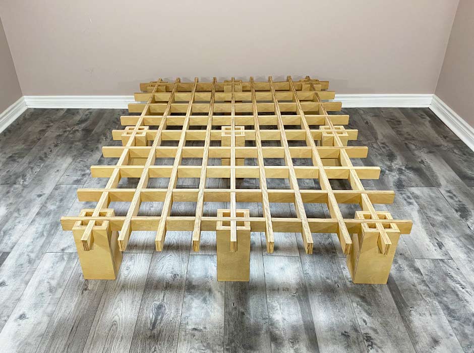 Tic Tac Toe bed.